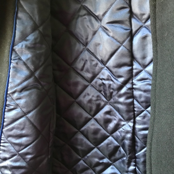 NWT JCREW TALL Lodge coat in Italian stadium-cloth wool black size 6T - Picture 11 of 15